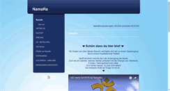 Desktop Screenshot of namara-music.de
