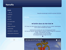 Tablet Screenshot of namara-music.de